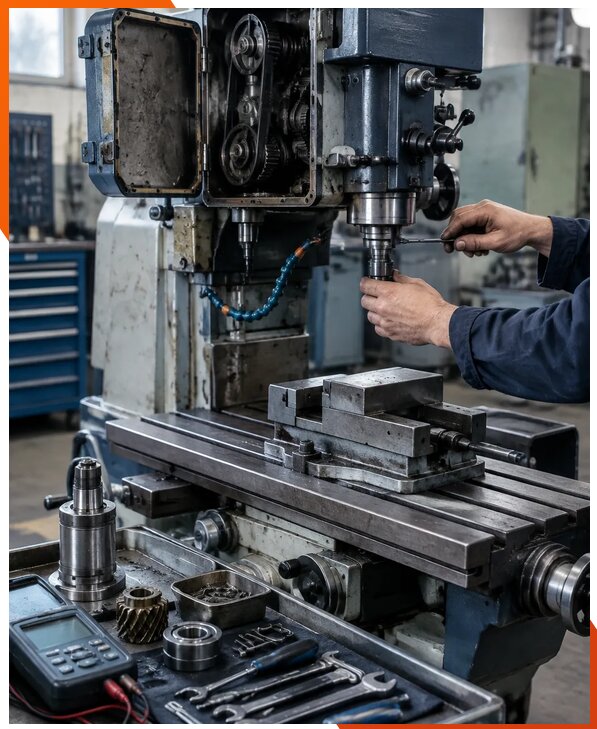 Ремонт промышленных сверлильно-фрезерных станков в Энгельсе